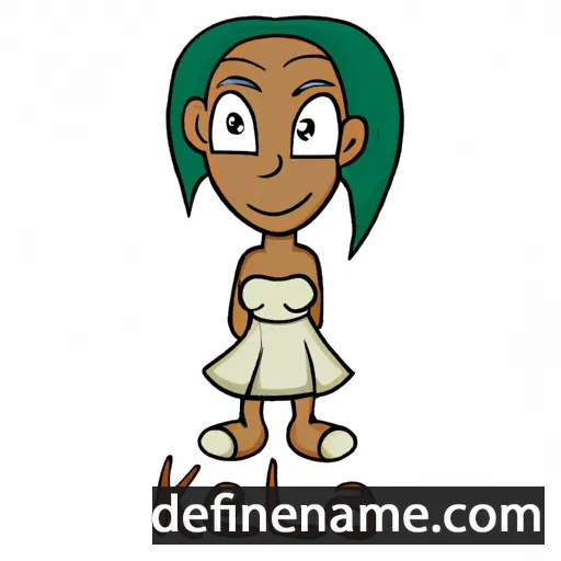 cartoon of the name Kelekela