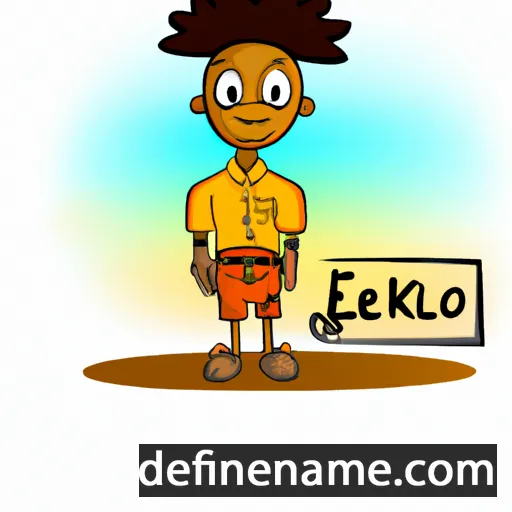 Keleko cartoon