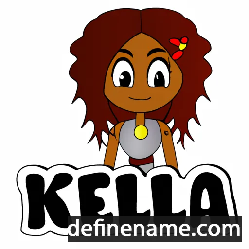 Kelela cartoon