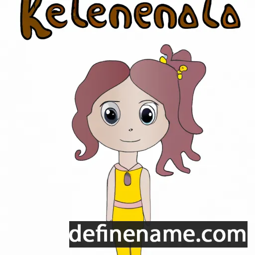 cartoon of the name Kelelina