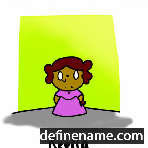 cartoon of the name Keletta