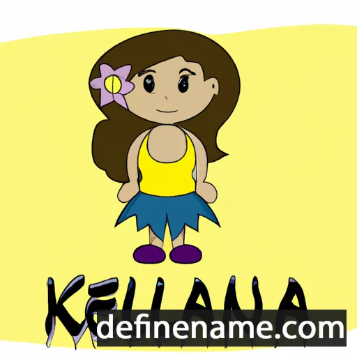 Keliana cartoon