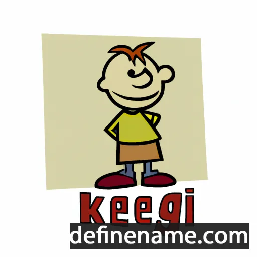 cartoon of the name Kelig