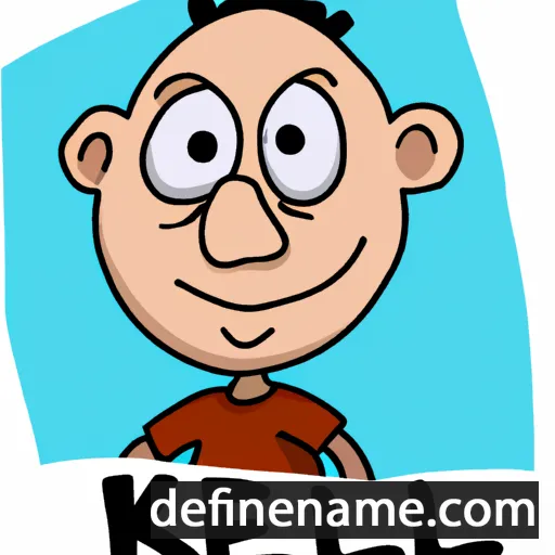 cartoon of the name Kell