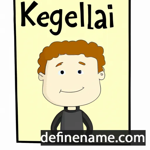 cartoon of the name Kellagh