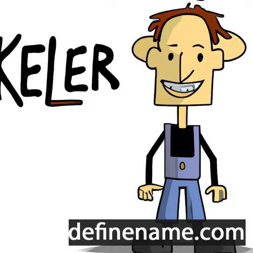 cartoon of the name Keller