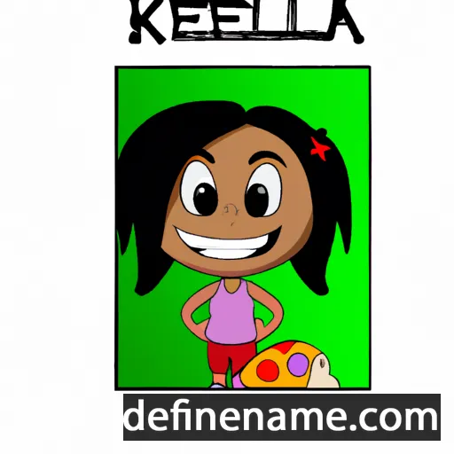 Kellia cartoon