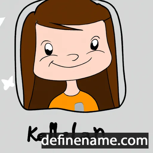 cartoon of the name Kellian