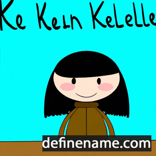 cartoon of the name Kellianne