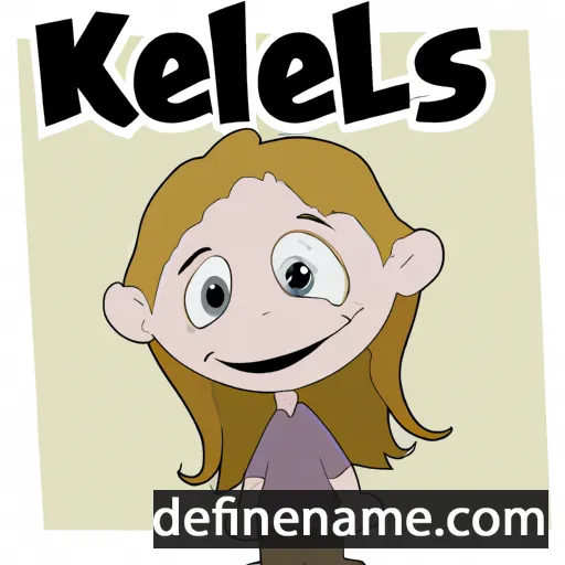 cartoon of the name Kellis