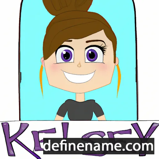 cartoon of the name Kellsey