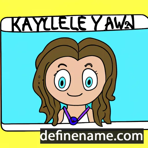 cartoon of the name Kellyanne