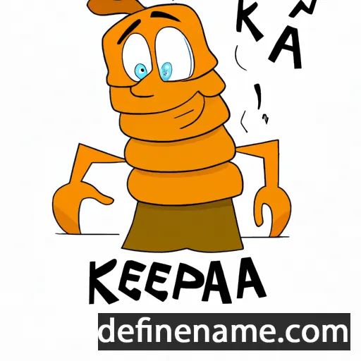 cartoon of the name Kelpa