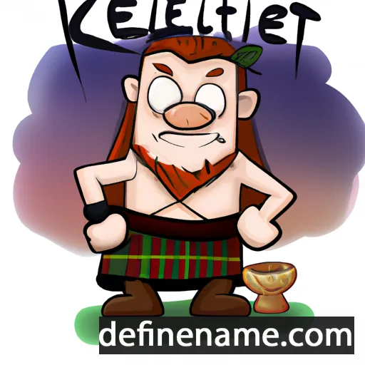 cartoon of the name Keltse