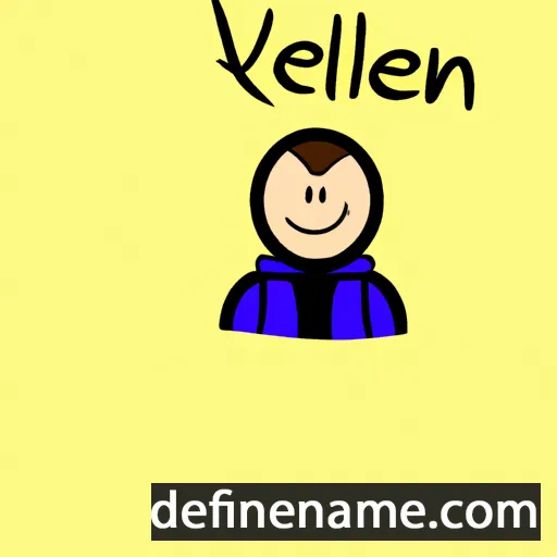 cartoon of the name Kelynen