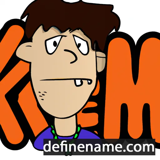 cartoon of the name Kem