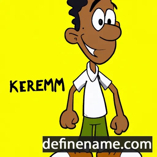 cartoon of the name Kemar