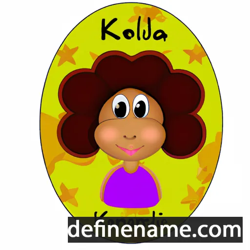 Kemelia cartoon