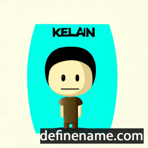 cartoon of the name Kenal