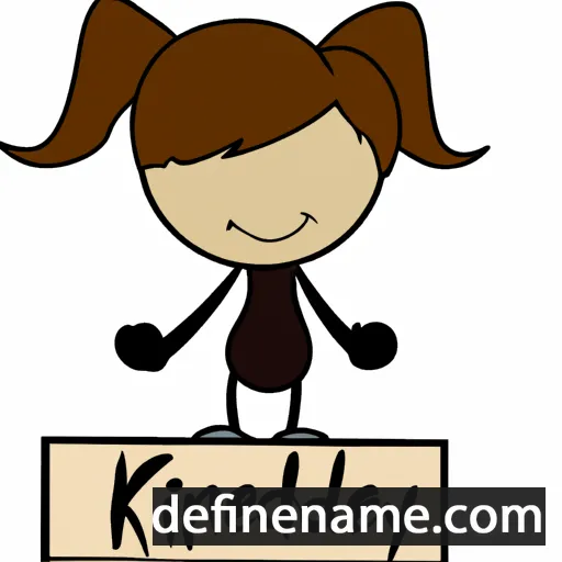 cartoon of the name Kendyll