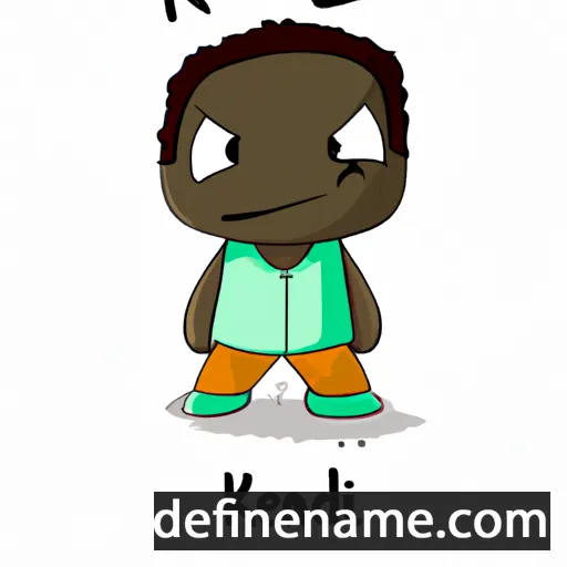 cartoon of the name Kenedi