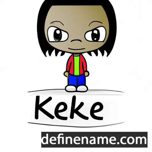 Keneke cartoon