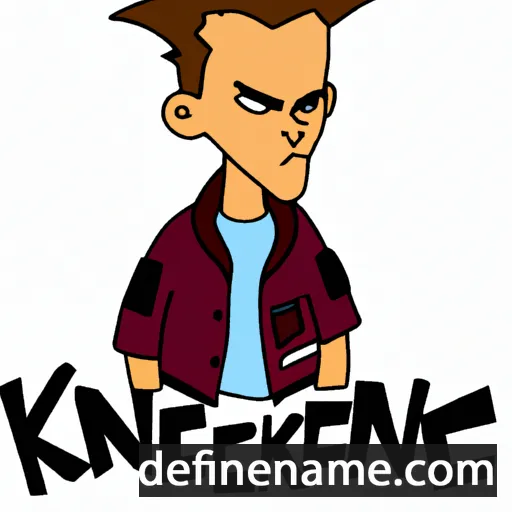 cartoon of the name Kenickie