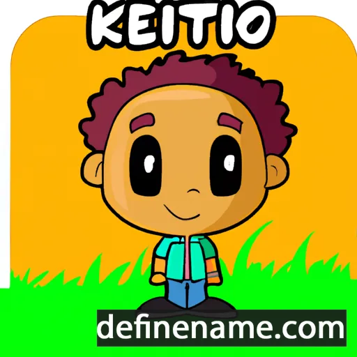 cartoon of the name Kenito