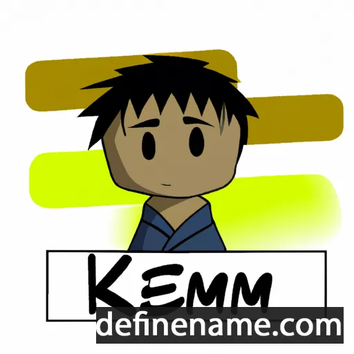 cartoon of the name Kenmi