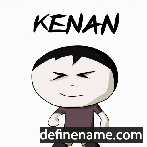 cartoon of the name Kennan