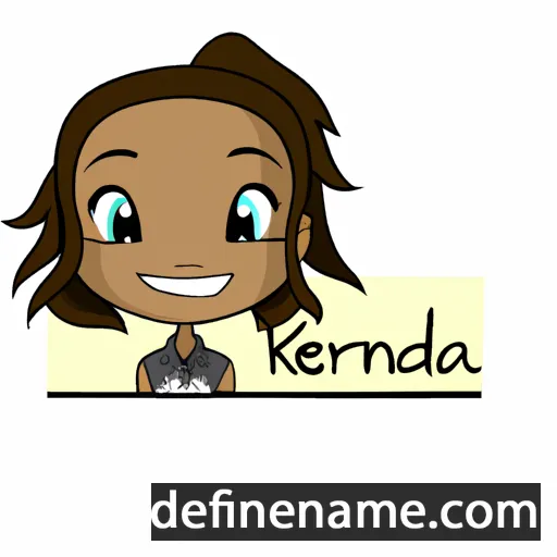 Kenndra cartoon