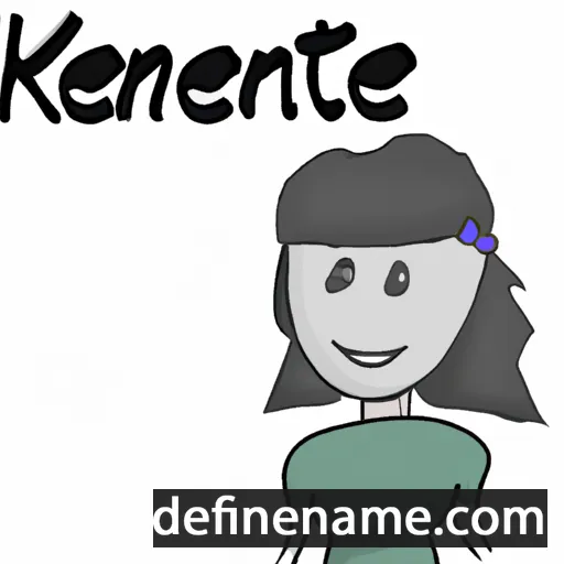 Kennette cartoon