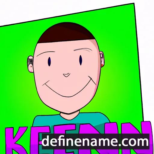 cartoon of the name Kenni