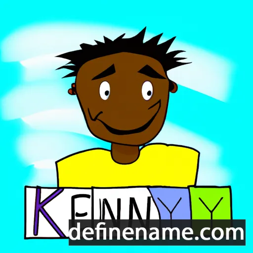 cartoon of the name Kennye