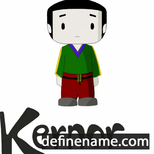 cartoon of the name Kenorei