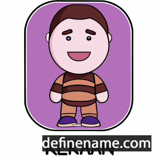 cartoon of the name Kenran