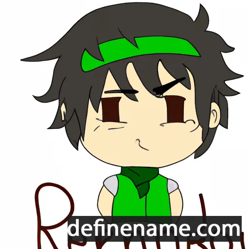 cartoon of the name Kenrou