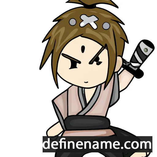 cartoon of the name Kenshō