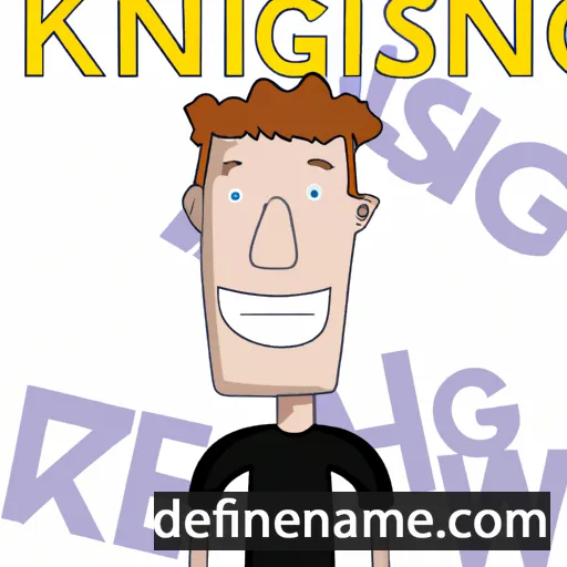 cartoon of the name Kensington