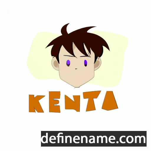 cartoon of the name Kenta