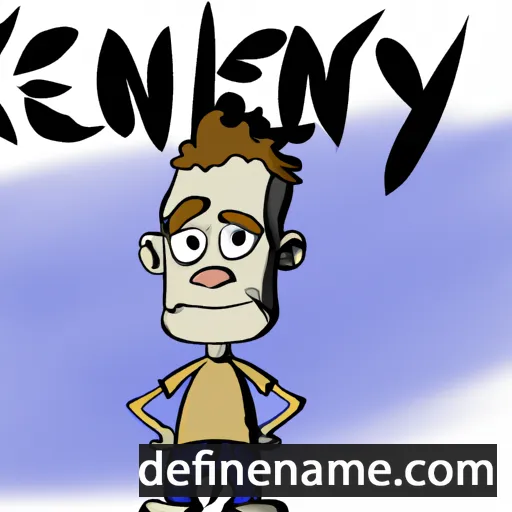 cartoon of the name Keny