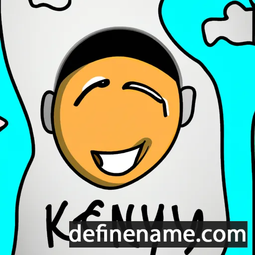 cartoon of the name Kenyen