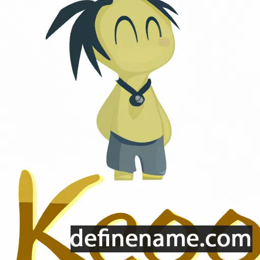 cartoon of the name Keoko