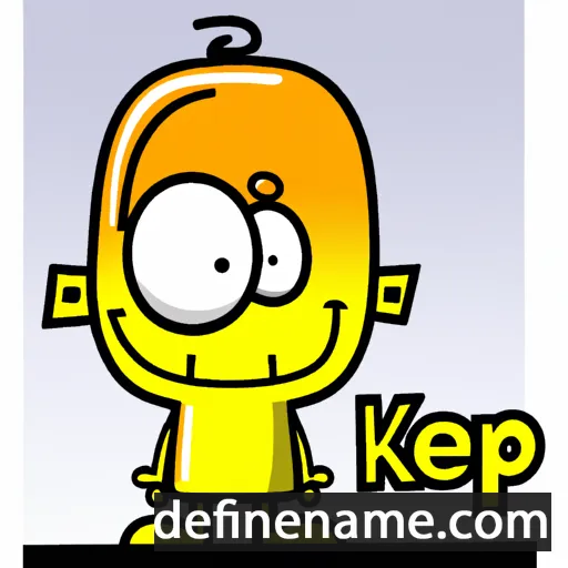 cartoon of the name Kep