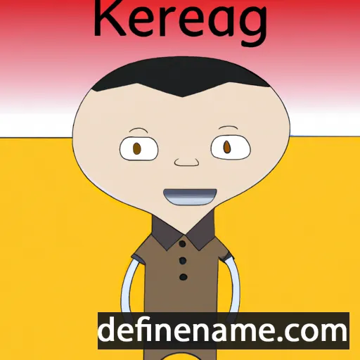 cartoon of the name Keqiang