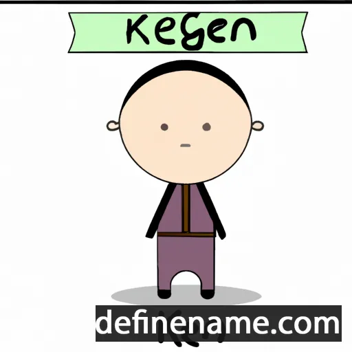 Keqin cartoon