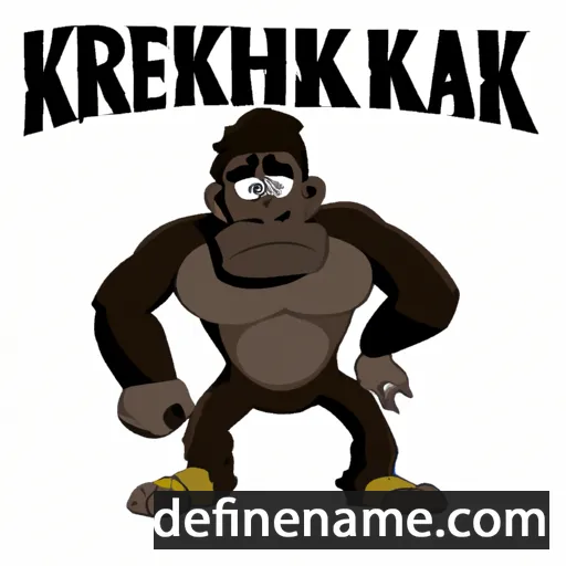 Kerchak cartoon