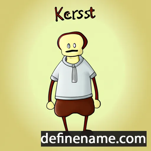 cartoon of the name Keresztes