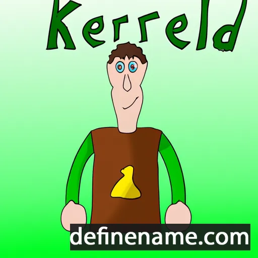 cartoon of the name Keridell