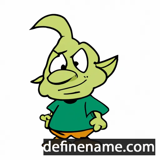 cartoon of the name Kerkko